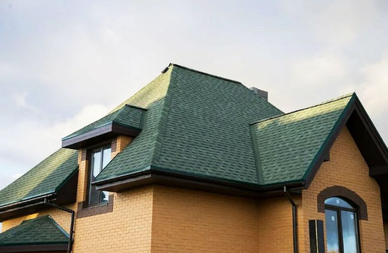 Гибкая черепица Shinglas (Шинглас) Фазенда Зеленый