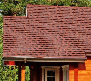 Гибкая черепица Shinglas (Шинглас) Фазенда Красный