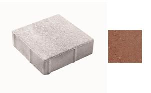 Плитка тротуарная ВЫБОР ЛА-Линия Б.1.К.6 гладкий цвет красный 300*300*60 мм