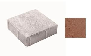 Плитка тротуарная ВЫБОР ЛА-Линия Б.2.К.6 гладкий цвет красный 200*200*60 мм