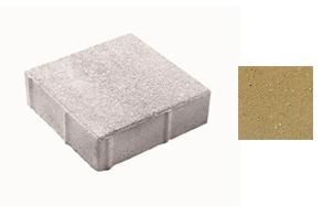 Плитка тротуарная ВЫБОР ЛА-Линия А.2.К.4 гладкий цвет желтый 200*200*40 мм