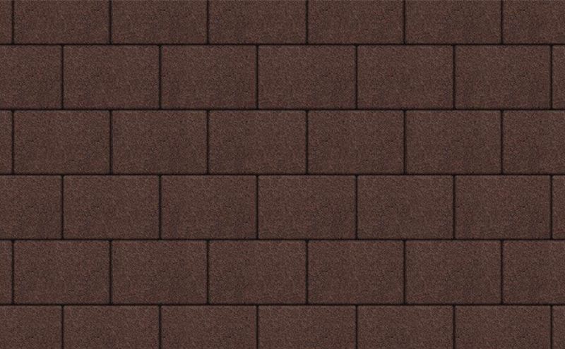 Плитка тротуарная ВЫБОР ЛА-Линия Б.1.П.8 гладкий цвет коричневый