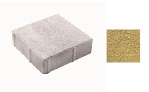 Плитка тротуарная ВЫБОР ЛА-Линия Б.1.К.6 гранит цвет желтый 300*300*60 мм