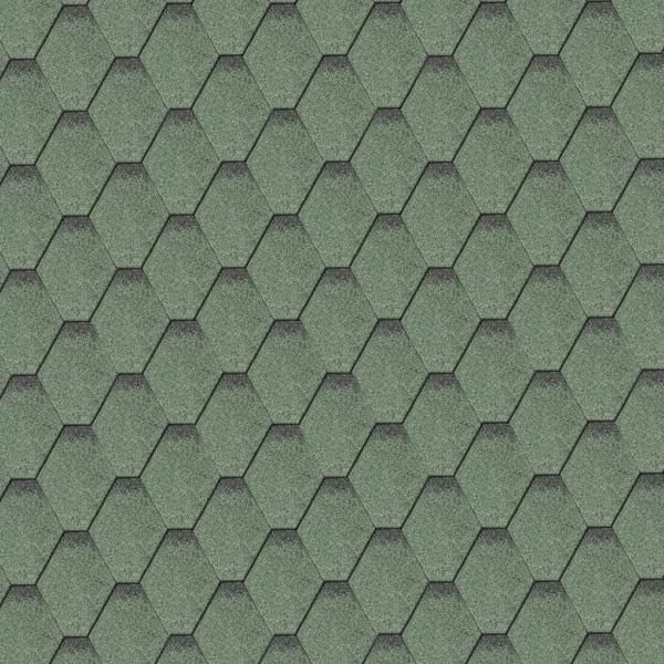 Гибкая черепица IKO Superglass Hex Forest Green Ultra