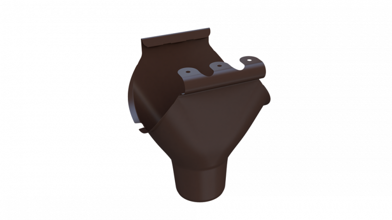 FarAcs СТАЛЬ PREMIUM 125/90 Воронка желоба (PLU-RAL 8017)