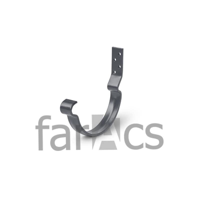 FarAcs СТАЛЬ PREMIUM 125/90 Кронштейн желоба короткий (PLU-RAL 7024)