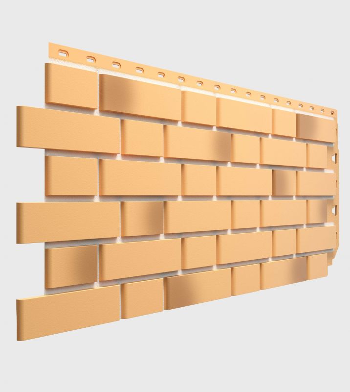 Фасадная панель Docke / Деке FLEMISH Желтый жженый, S 0,46 кв.м