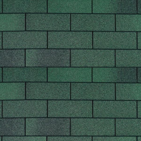 Гибкая черепица IKO Superglass 3 Tab Forest Green