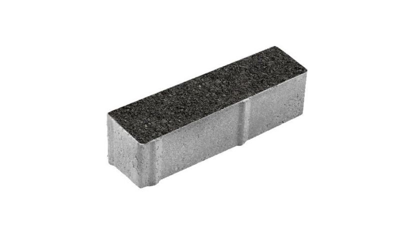 Плитка тротуарная ВЫБОР Паркет Б.8.П.8 гранит цвет черный 360*80*80 мм