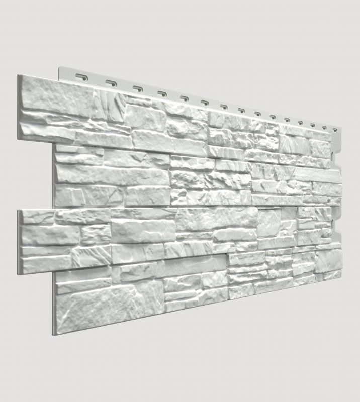 Фасадная панель Docke / Деке STEIN Молочный, S 0,44 кв.м