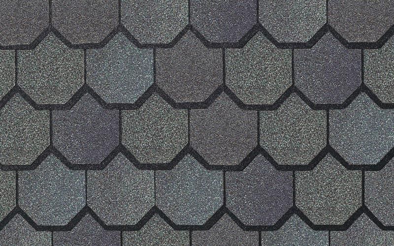 Гибкая черепица CertainTeed Carriage House Shangle Gatehouse Slate