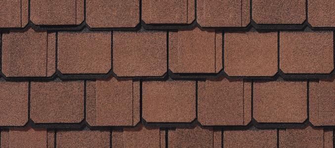 Гибкая черепица CertainTeed Grand Manor Terra Cotta