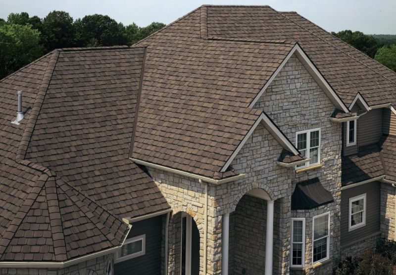 Гибкая черепица CertainTeed Grand Manor Shangle Brownston