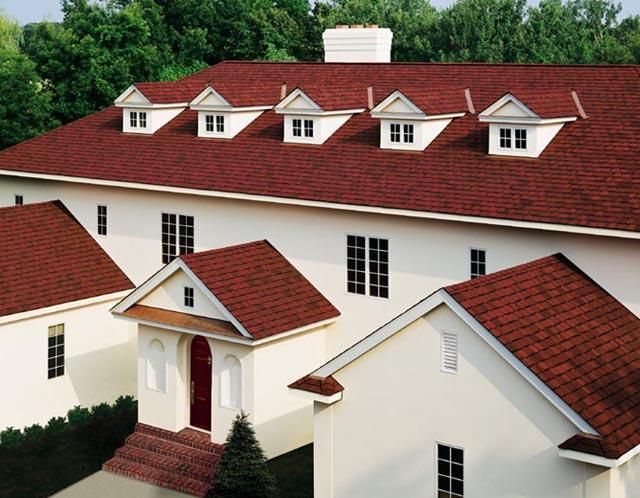 Гибкая черепица CertainTeed Grand Manor Shangle Georgian Brick