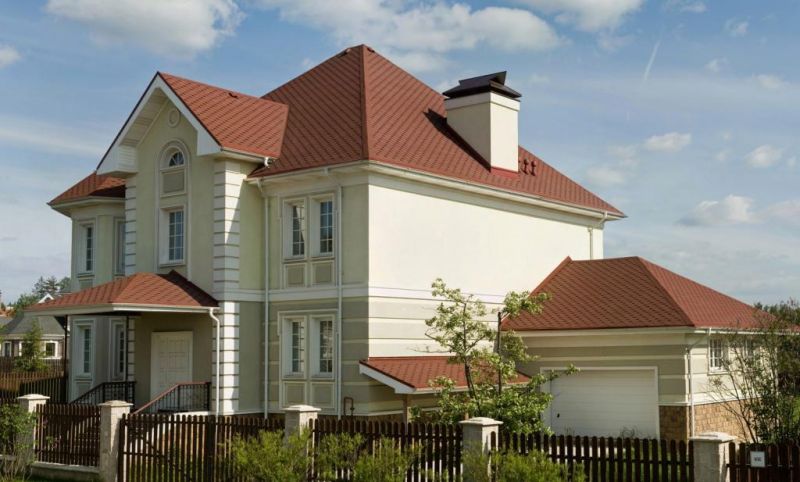 Гибкая черепица Icopal Plano Tema Кирпично-красный