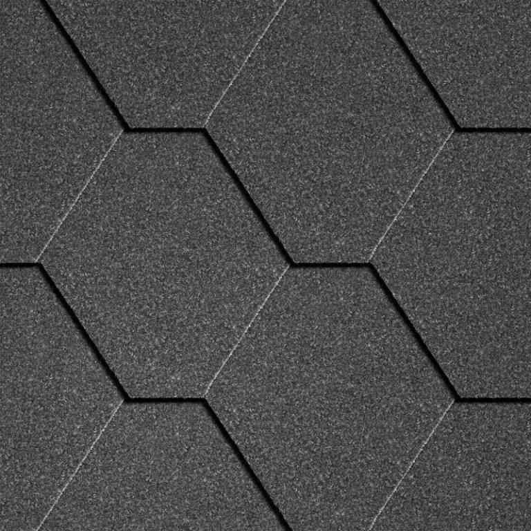 Гибкая черепица Icopal Plano Natur Угольно-серый