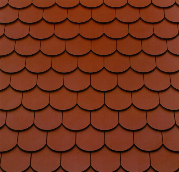 Керамическая рядовая черепица BRAAS (Браас) Опал Каштан