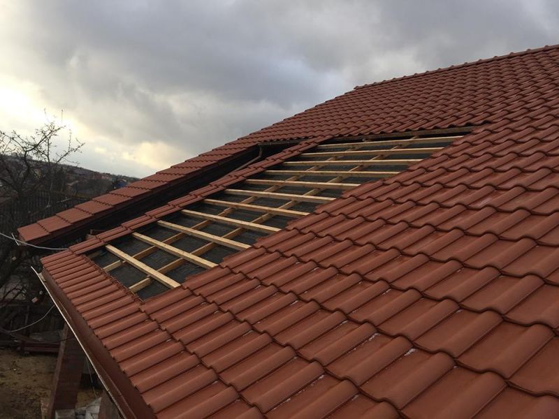 Керамическая рядовая черепица BRAAS (Браас) Рубин 11V Темно-коричневый