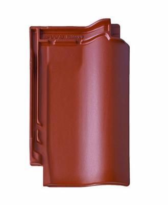 Керамическая рядовая черепица BRAAS (Браас) Рубин 11V Медный