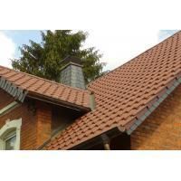 Керамическая рядовая черепица BRAAS (Браас) Рубин 9V Темно-коричневый