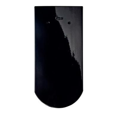 Керамическая рядовая черепица BRAAS (Браас) Опал Черный бриллиант