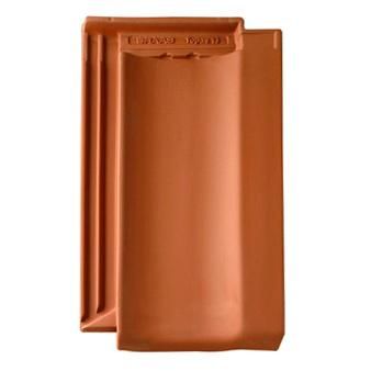 Керамическая рядовая черепица BRAAS (Браас) Топаз 13V Натуральный красный