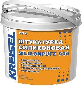 Kreisel Силиконовая штукатурка с фактурой короед 030 SILIKONPUTZ DR
