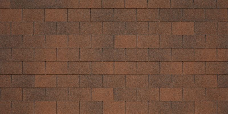 Гибкая черепица Tegola COMFORT CAPRI, Marrone 434