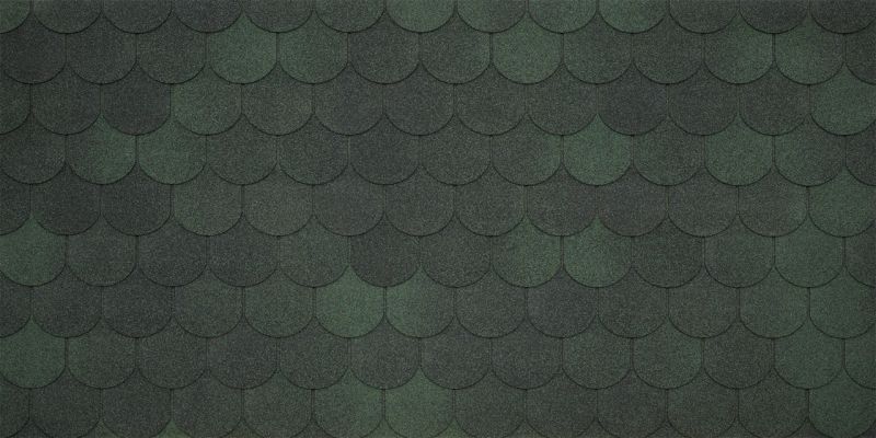 Гибкая черепица Tegola COMFORT ASSISI, Verde 473