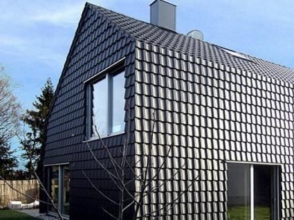 Керамическая рядовая черепица BRAAS (Браас) Топаз 13V Антрацит