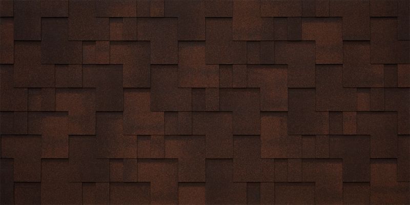 Гибкая черепица Tegola BUSINESS LAZIO, Marrone 230