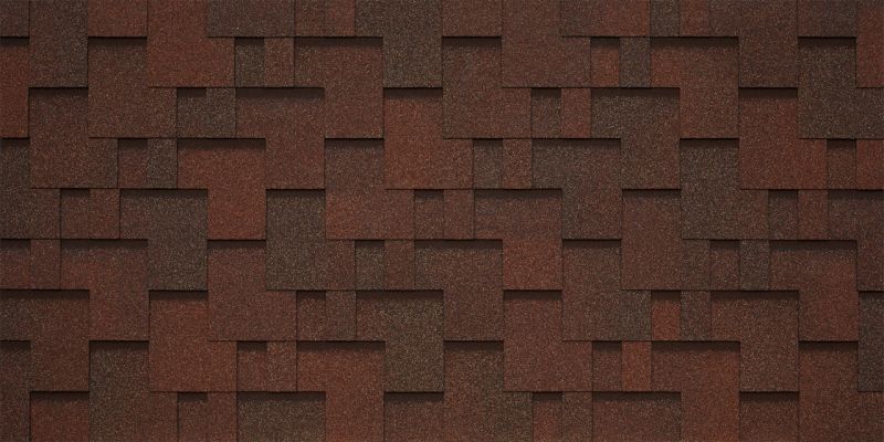 Гибкая черепица Tegola BUSINESS LAZIO, Nocciola 418