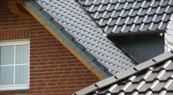 Керамическая рядовая черепица BRAAS (Браас) Рубин 13V Королевский серый