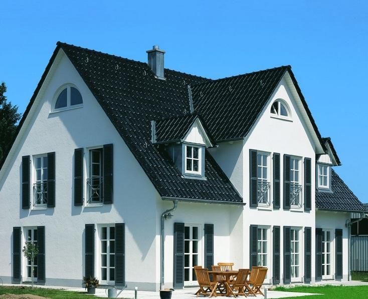 Керамическая рядовая черепица BRAAS (Браас) Рубин 13V Глубокий черный