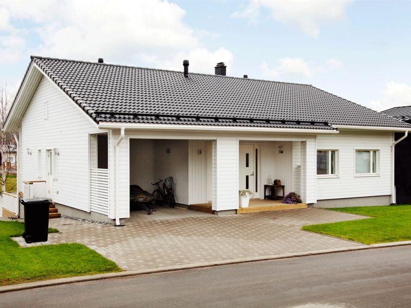 Цементно-песчаная черепица ORMAX, Темно-серая