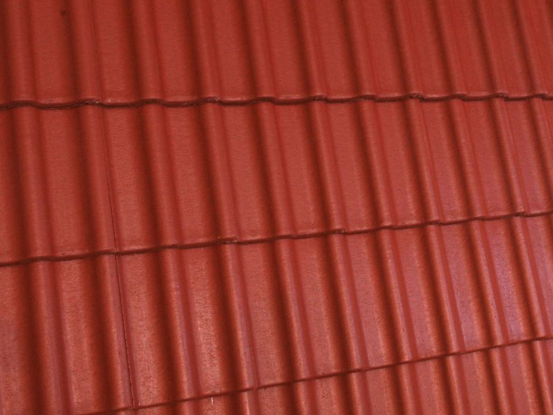 Цементно-песчаная черепица ORMAX PROTECTOR+ , Красная