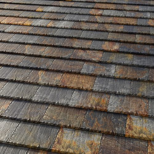 Керамическая черепица Tejas Borja FLAT-5XL NEPAL ORANGE