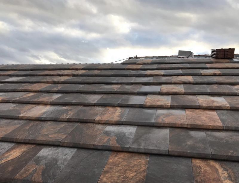 Керамическая черепица Tejas Borja FLAT-5XL NEPAL ORANGE