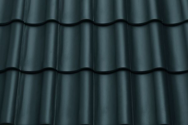 Керамическая черепица ABC TG 10 Шифер (Сланцево-черный)