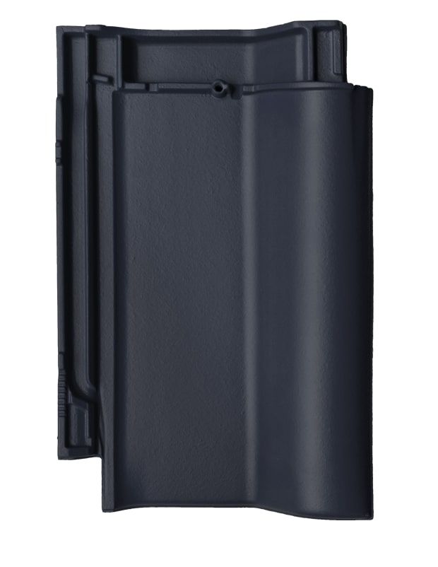 Керамическая черепица ABC Modena 11 Шифер (Сланцево-черный)