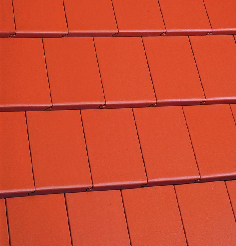 Керамическая рядовая черепица BRAAS (Браас) Турмалин Медный