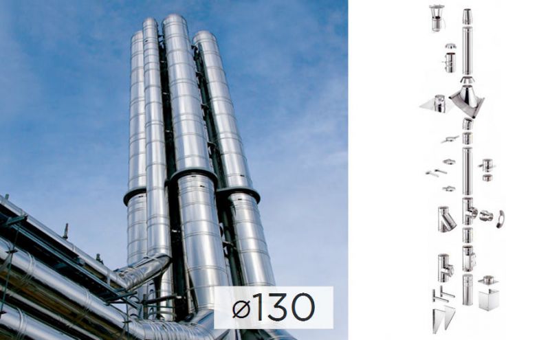 Дымоходная система Schiedel SCHIEDEL ICS 50 из нержавеющей стали D 130 мм