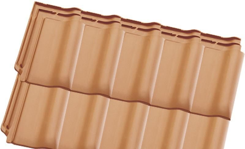 Керамическая черепица Koramic Universo 14 натуральный красный