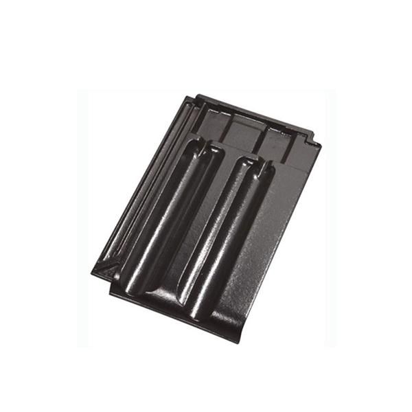 Керамическая черепица Koramic Mondo 12 антрацит ангоб