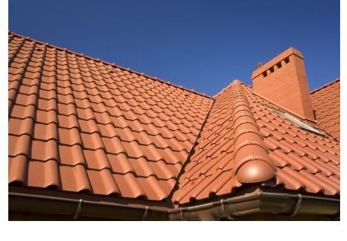 Керамическая черепица Koramic L15 красный ангоб