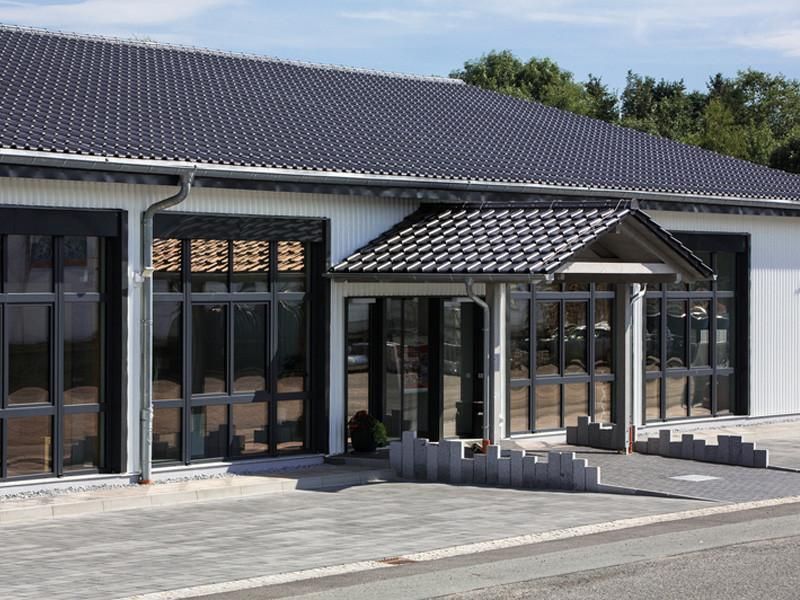 Керамическая черепица Koramic L15 черный благородный ангоб