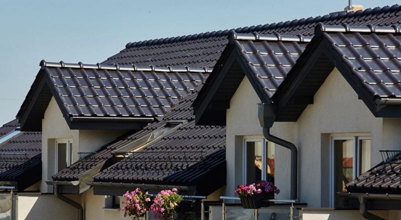 Керамическая черепица Koramic Universo 10 черный ангоб