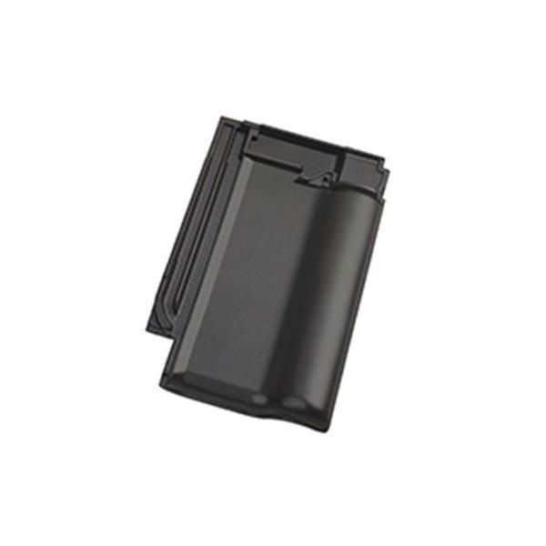 Керамическая черепица Koramic Alegra 10 глубокий черный ангоб