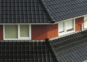 Керамическая черепица Koramic Alegra 10 черный благородный ангоб