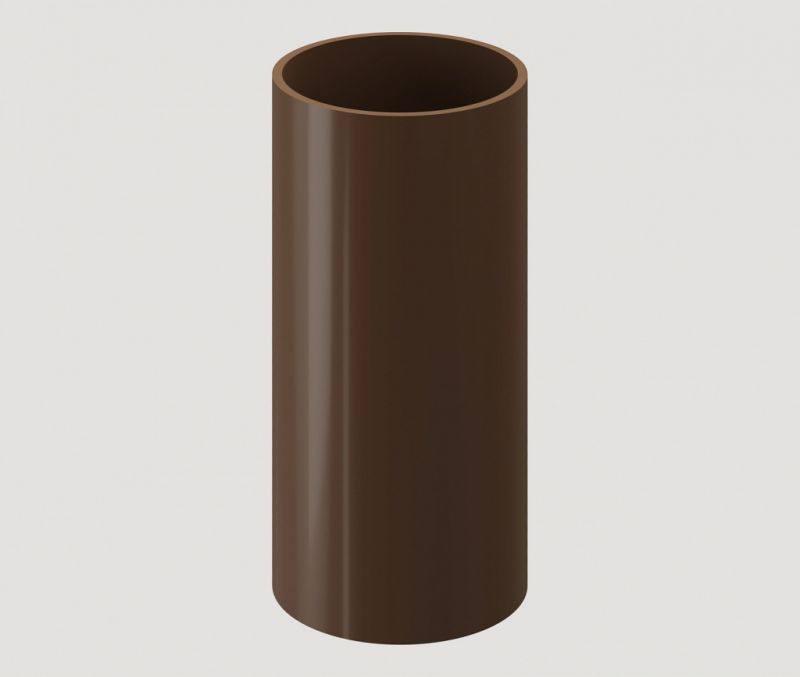 Docke / Деке Standart Труба водосточная 2000 ммТемно-коричневый